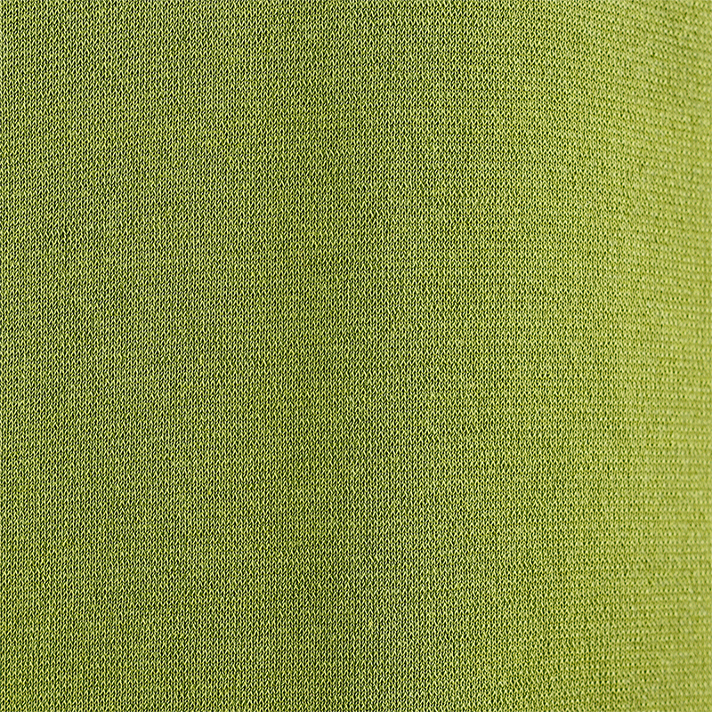 Green Cotton Womens Knit Dress 4