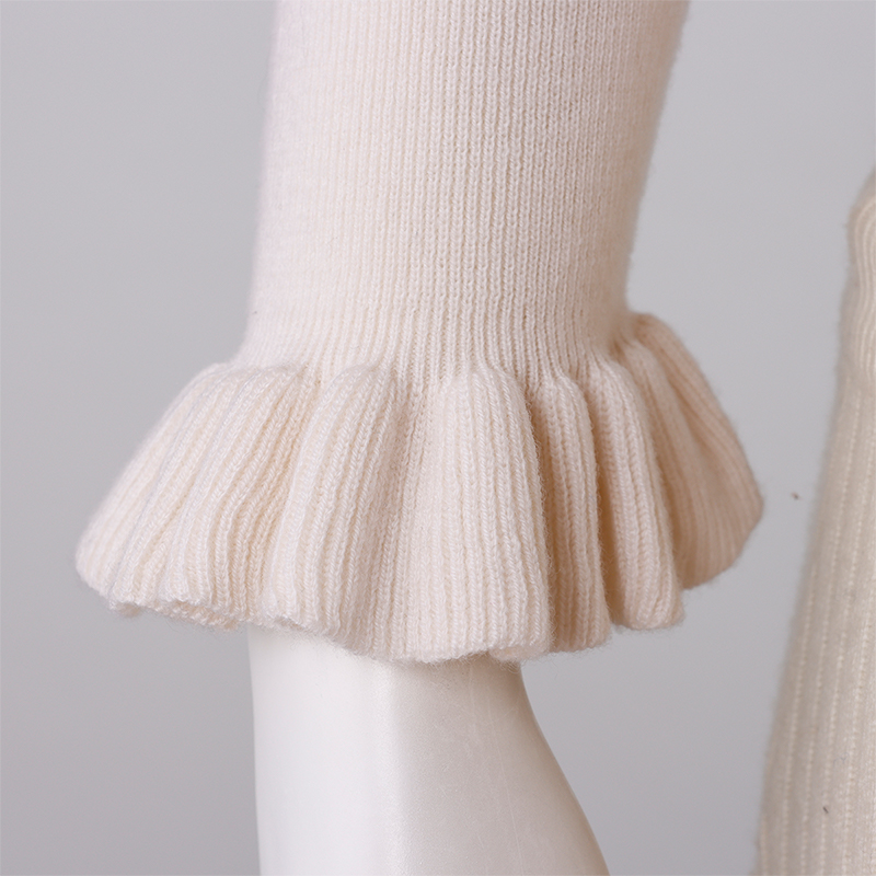 Thin Puff Sleeve Sweater For Ladies 4