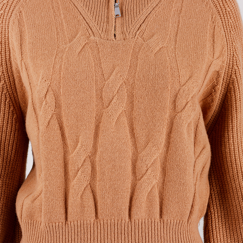 knit long sleeve sweater