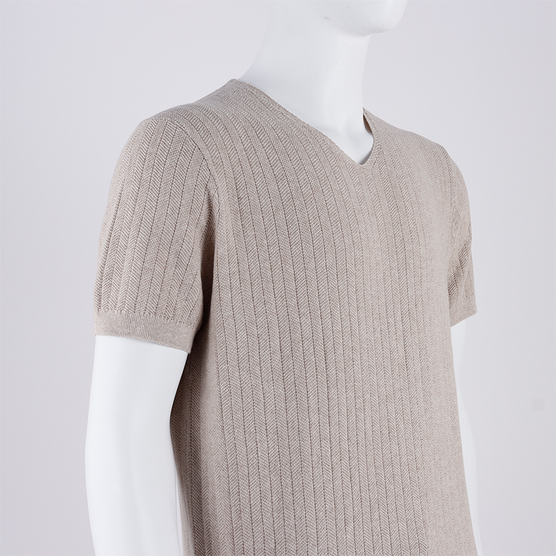 Cotton V Neck Knit Jumper Sweater6