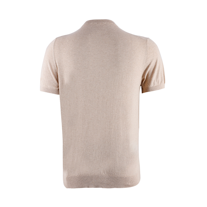 Light Brown Short Sleeve Sweatshirt2