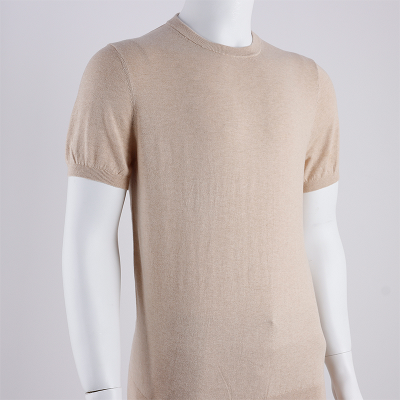 Light Brown Short Sleeve Sweatshirt5