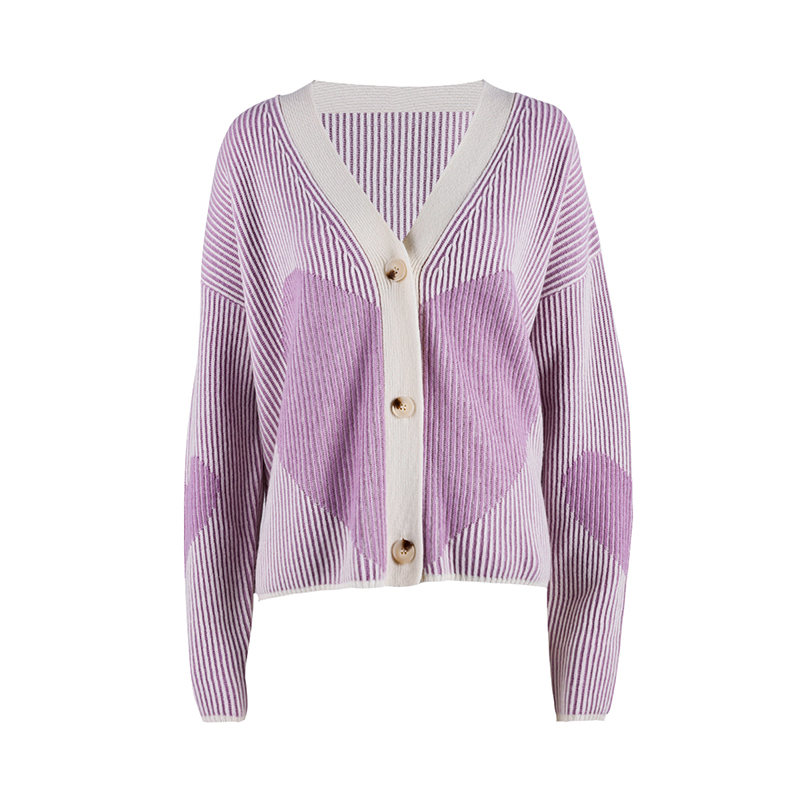 Sheep Wool Knit Cardigan Sweater1