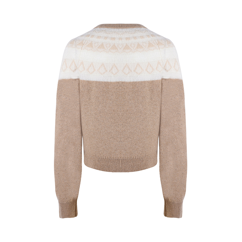 Brown Mohair Wool Sweater2