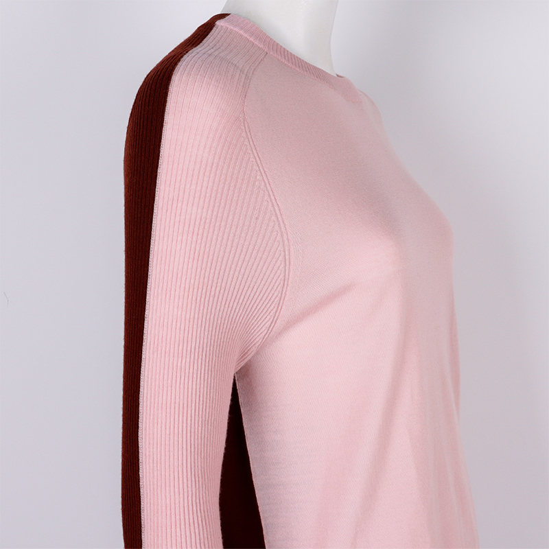 Pink and Brown Pullover5