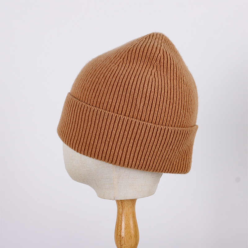 Brown Comfortable Knit Beanie1