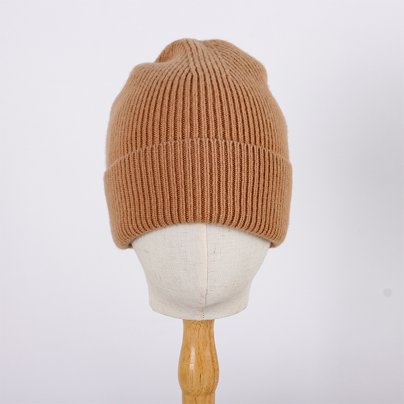 Brown Comfortable Knit Beanie2