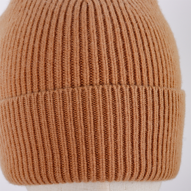 Brown Comfortable Knit Beanie4