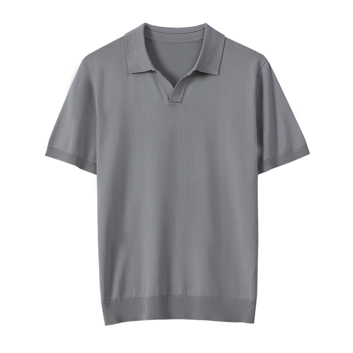 Men's Short Sleeve Open Collar Shirt1
