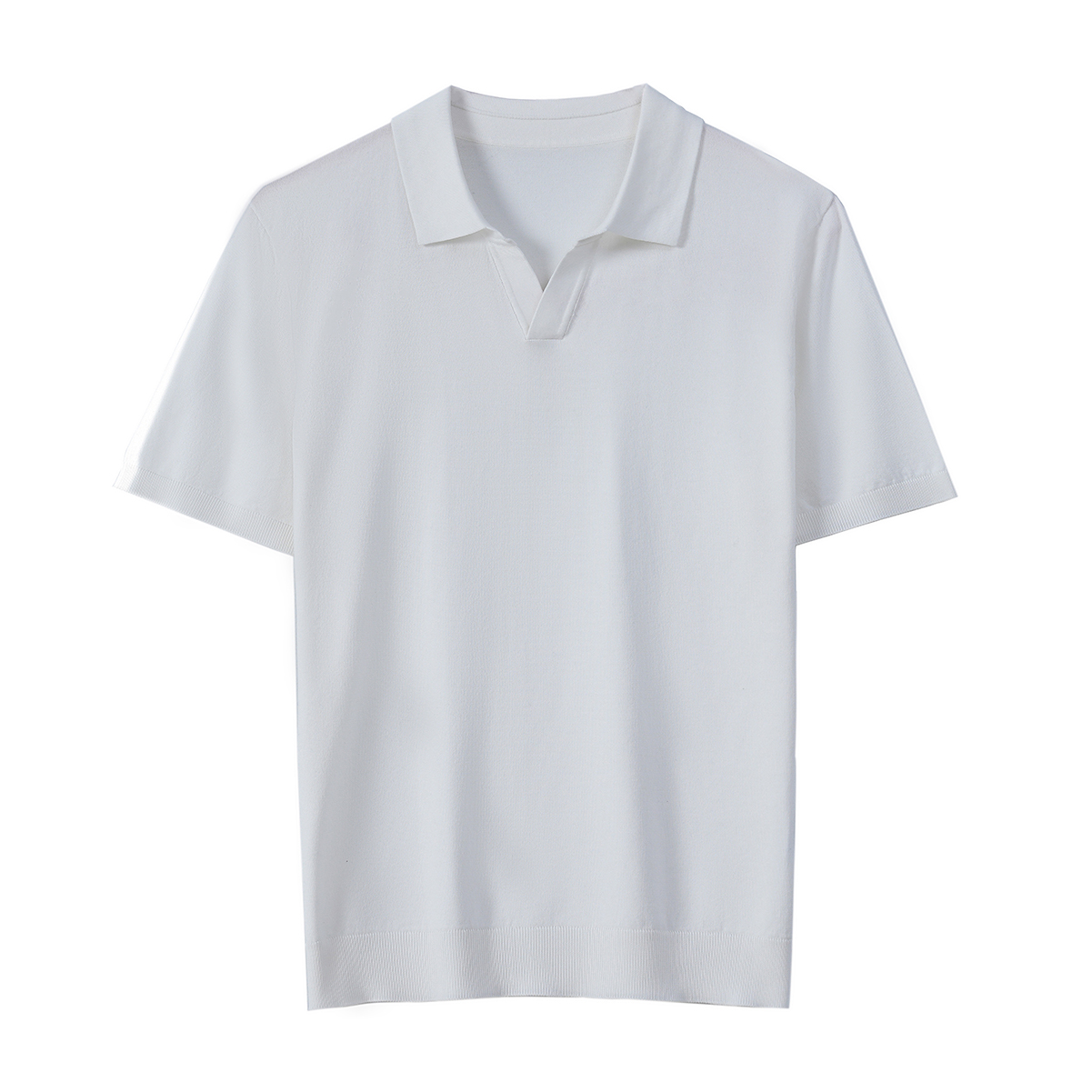 Men's Short Sleeve Open Collar Shirt2