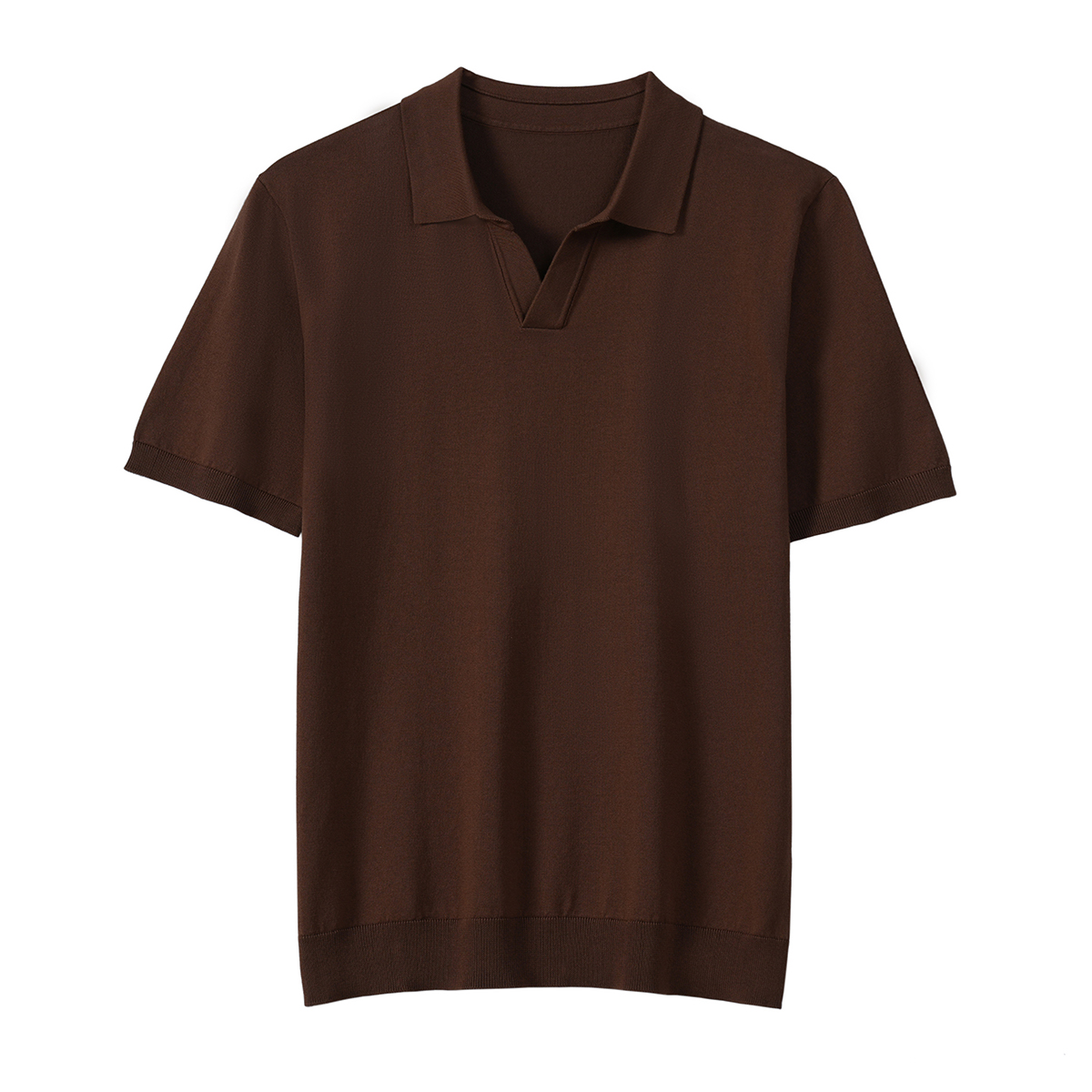 Men's Short Sleeve Open Collar Shirt6