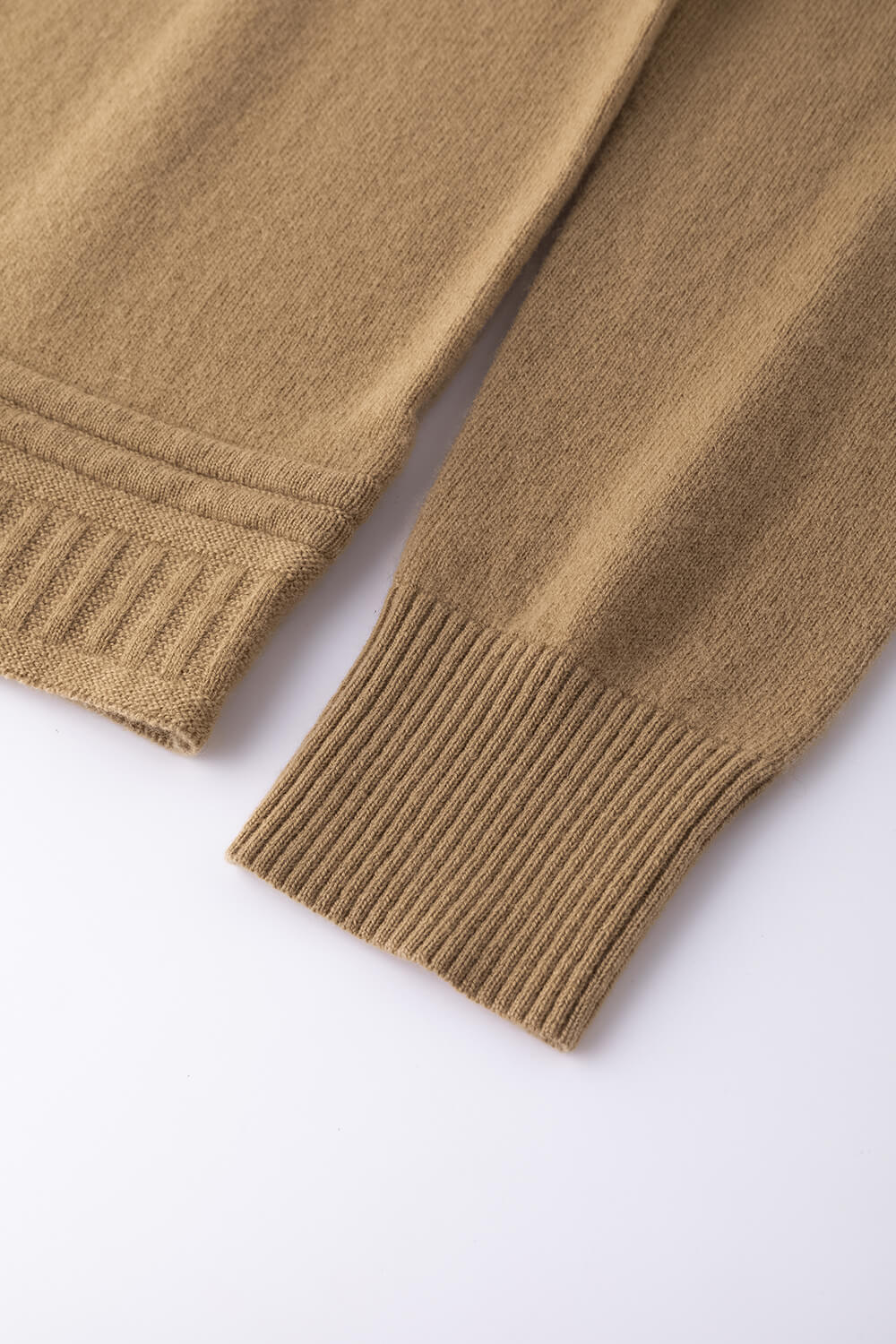 the dedicated cuff of cashmere pullover